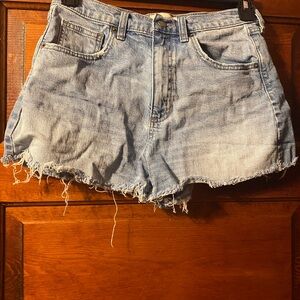 Universal Thread Denim Frayed Hem Shorts
